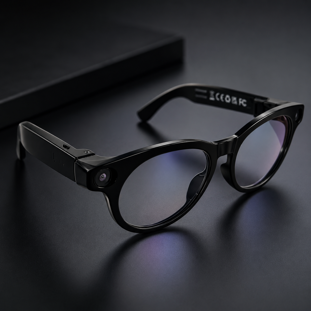 Smart Camera Glasses with Bluetooth Audio