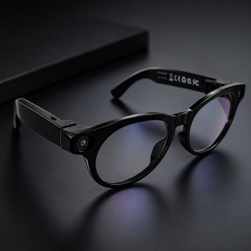 Smart Camera Glasses with Bluetooth Audio